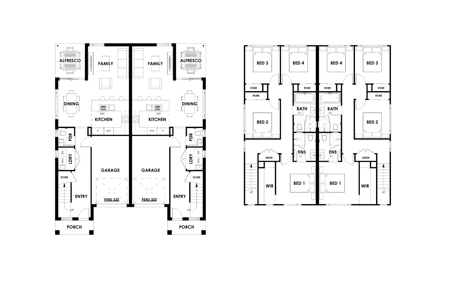 dual living floorplan